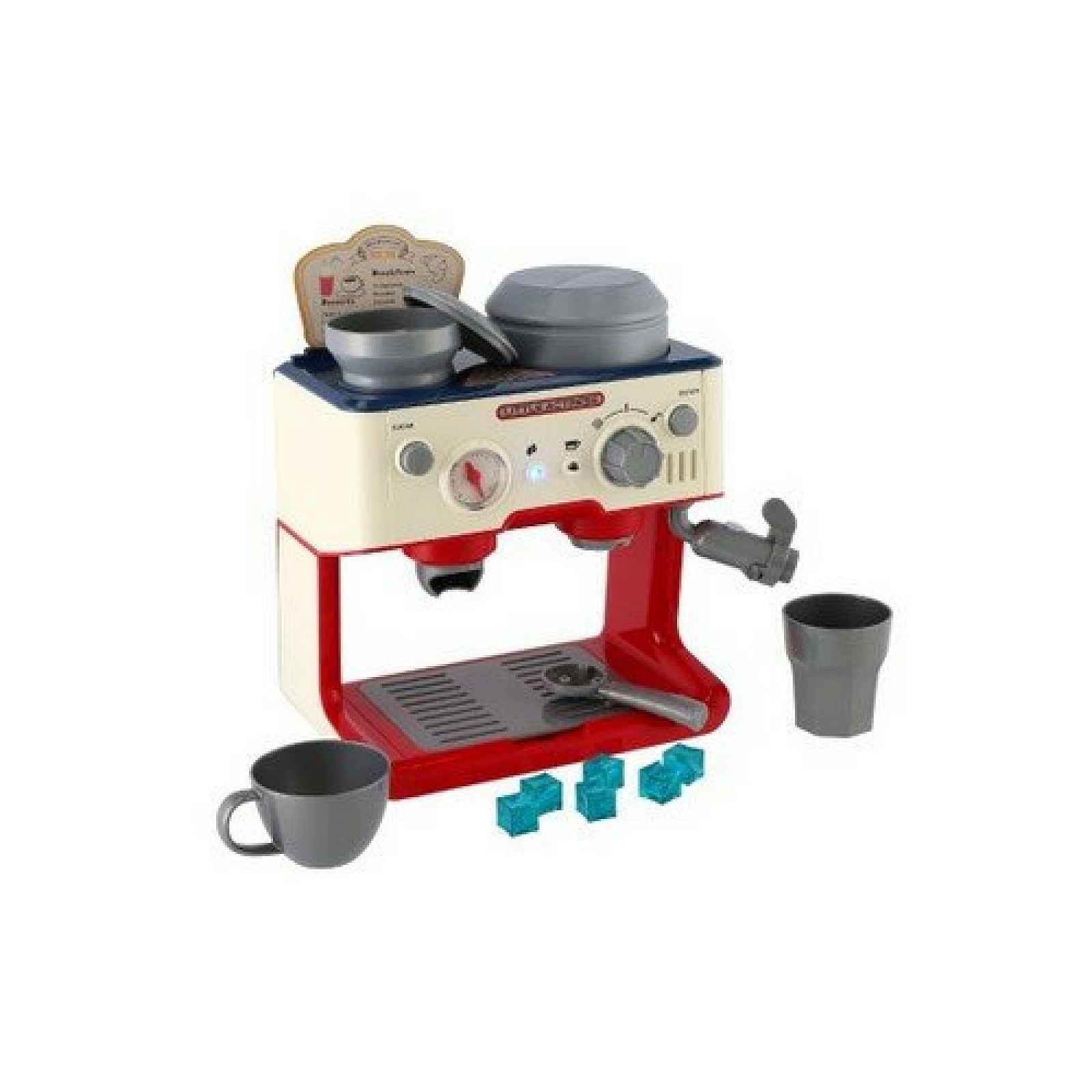 Kávovar presovač plast 26x25cm na baterie se zvukem