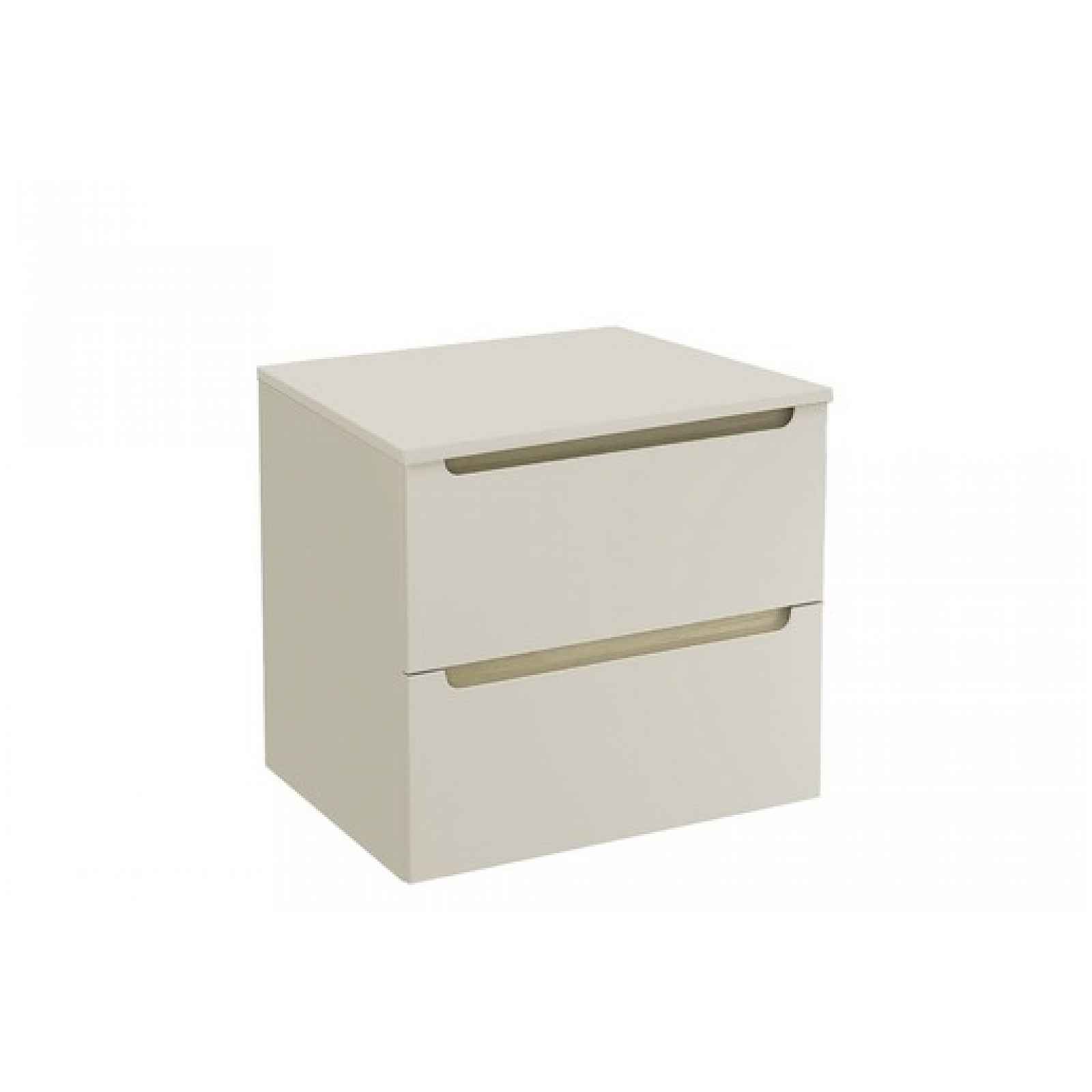 Koupelnová skříňka s krycí deskou Naturel Stilla 60x60x45 cm kašmír mat STILLADK06056D