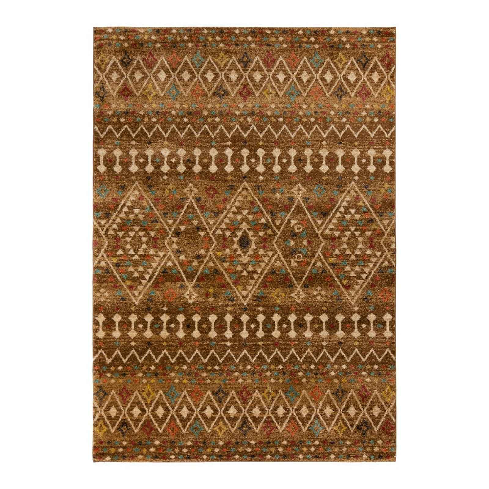 Tmavě hnědý koberec Flair Rugs Odine, 160 x 230 cm