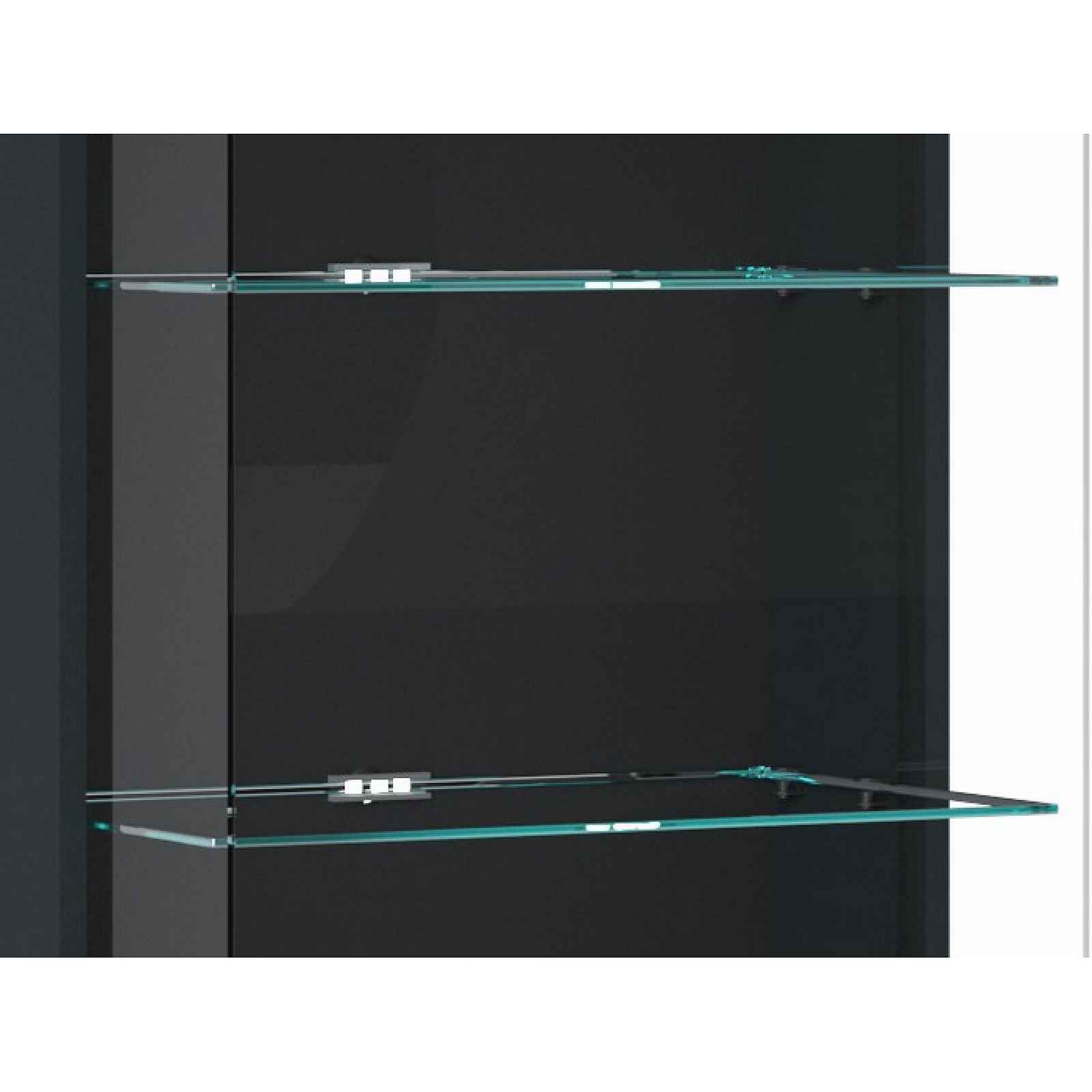 LED osvětlení pro skleněné police (2 ks) Klip, bílé