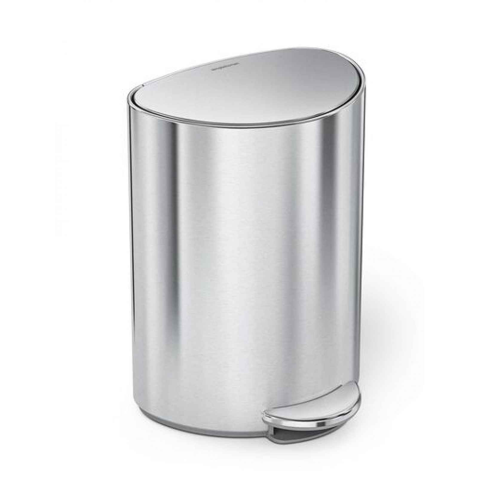 Pedálový odpadkový koš Simplehuman 6 l kartáčovaná nerez SHCW2106