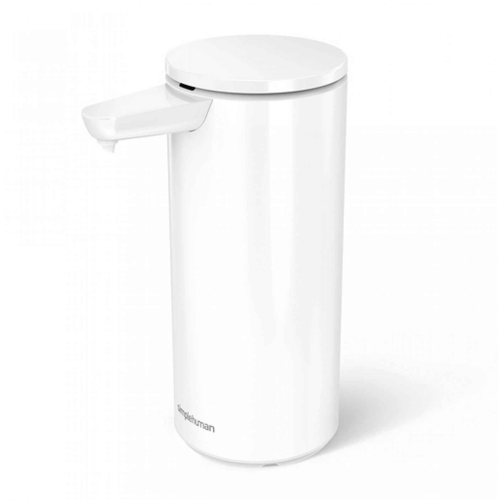 Bezdotykový dávkovač mýdla Simplehuman 414 ml dobíjecí bílá ocel SHST1075