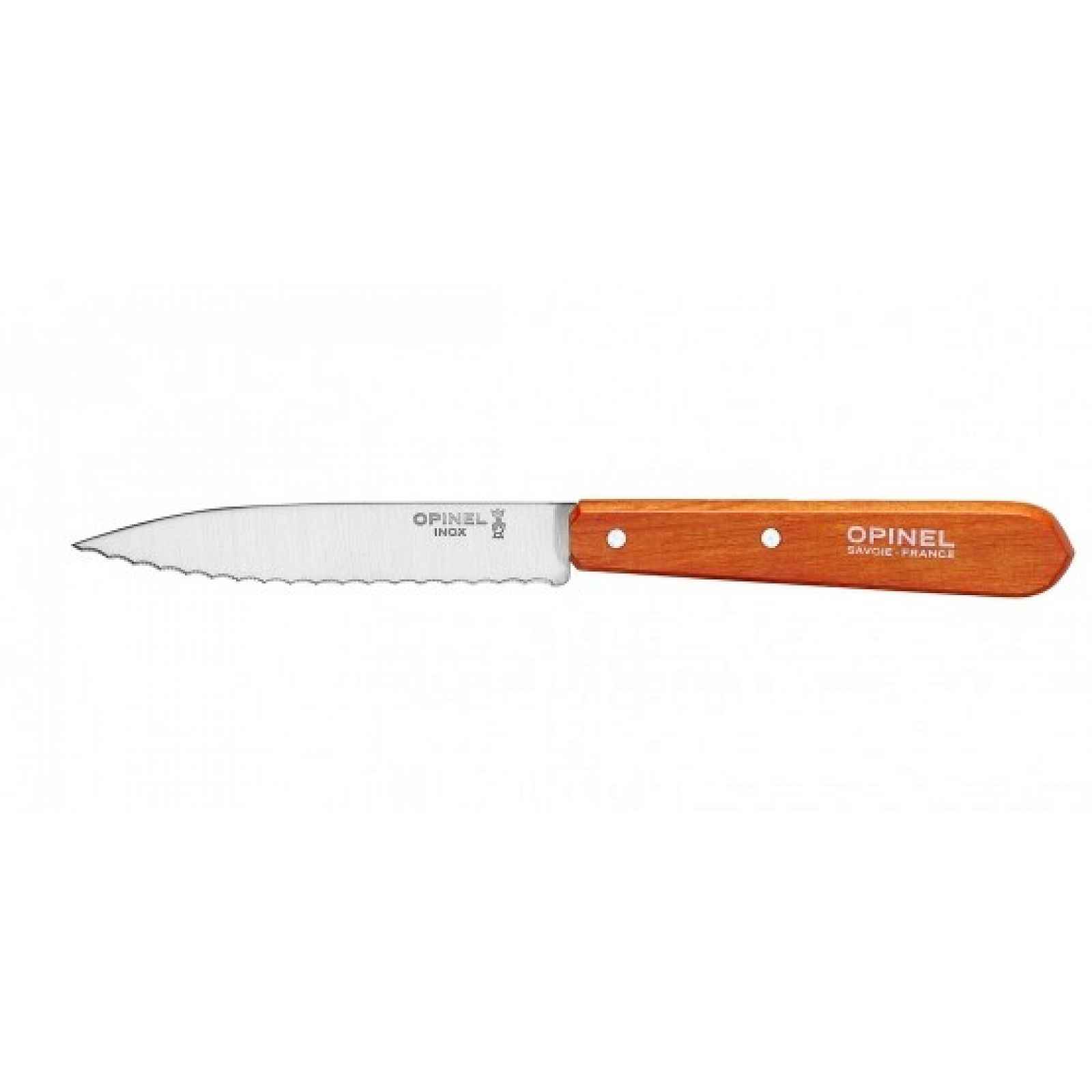 Opinel Pop nůž vroubkovaný N°113, tangerine, 10 cm