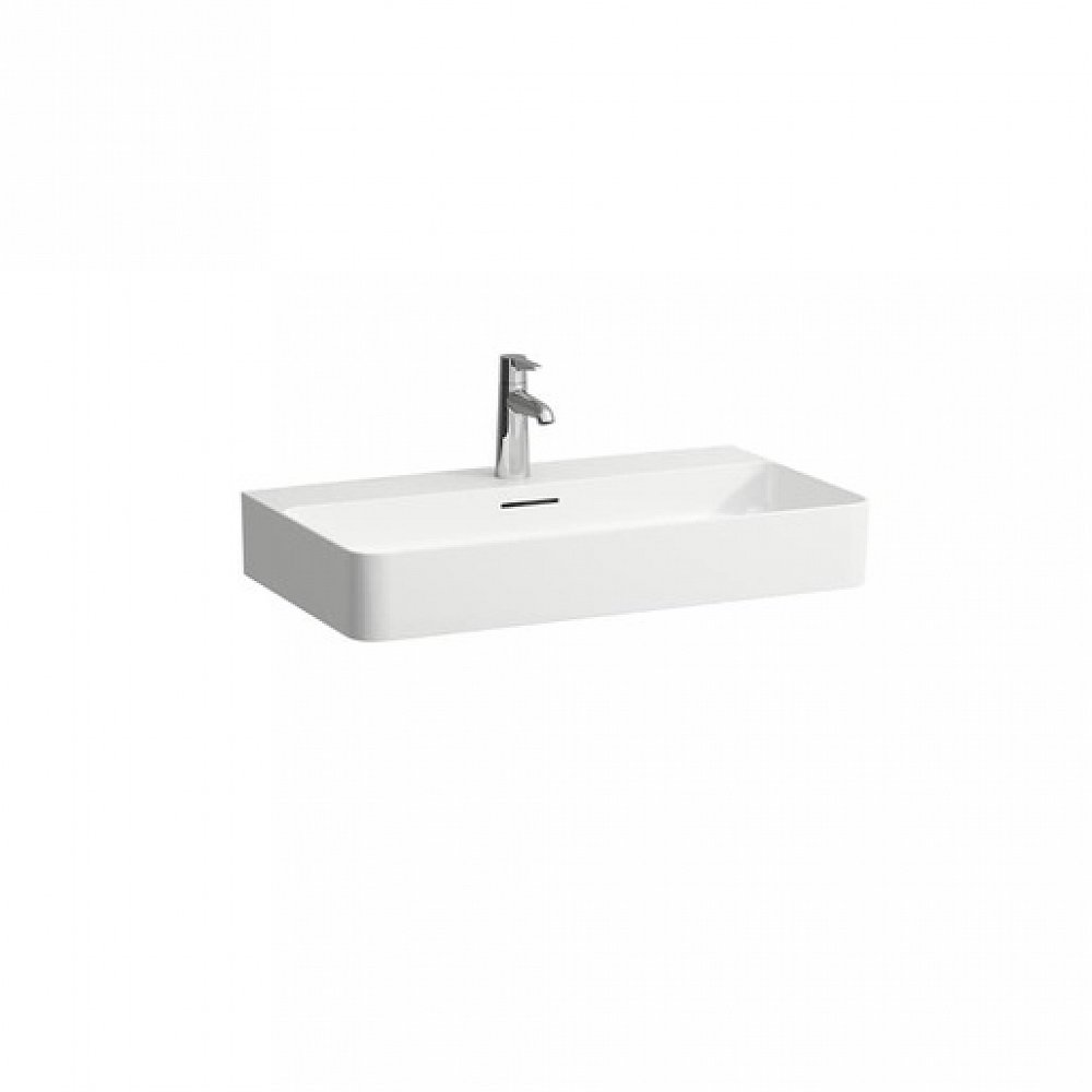 Nábytkové umyvadlo Laufen Val 75x42 cm mat otvor pro baterii uprostřed H8102857571041