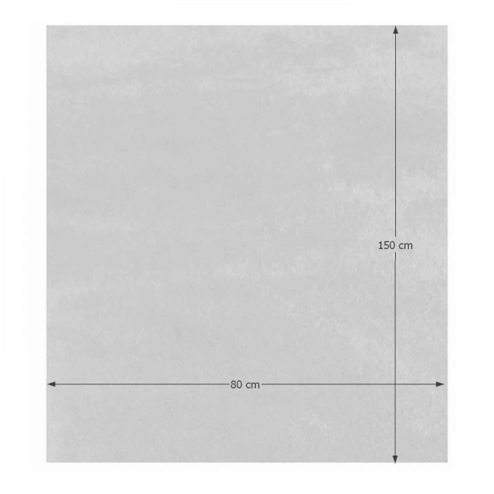 Shaggy koberec AMIDA sněhobílý Tempo Kondela 80x150 cm