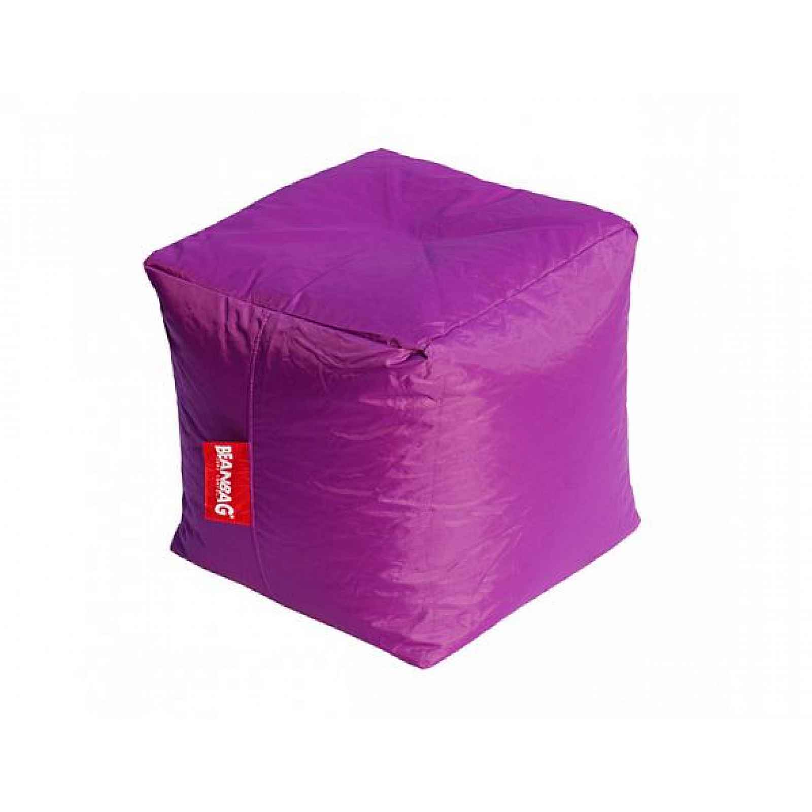 Fialový sedací vak BeanBag Cube