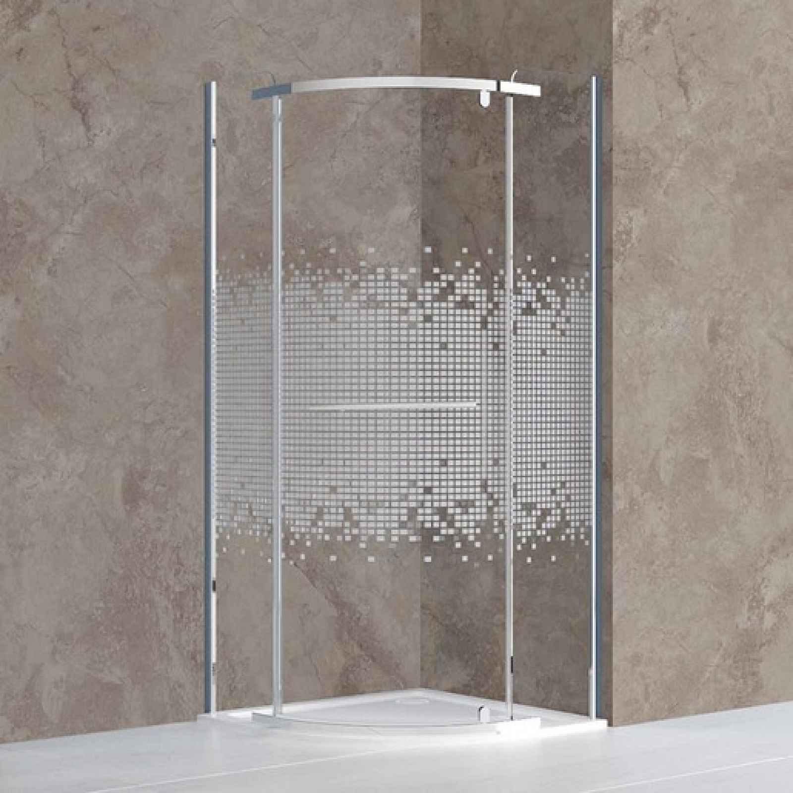 Sprchový kout čtvrtkruh 90x90 cm Roth Project N0799