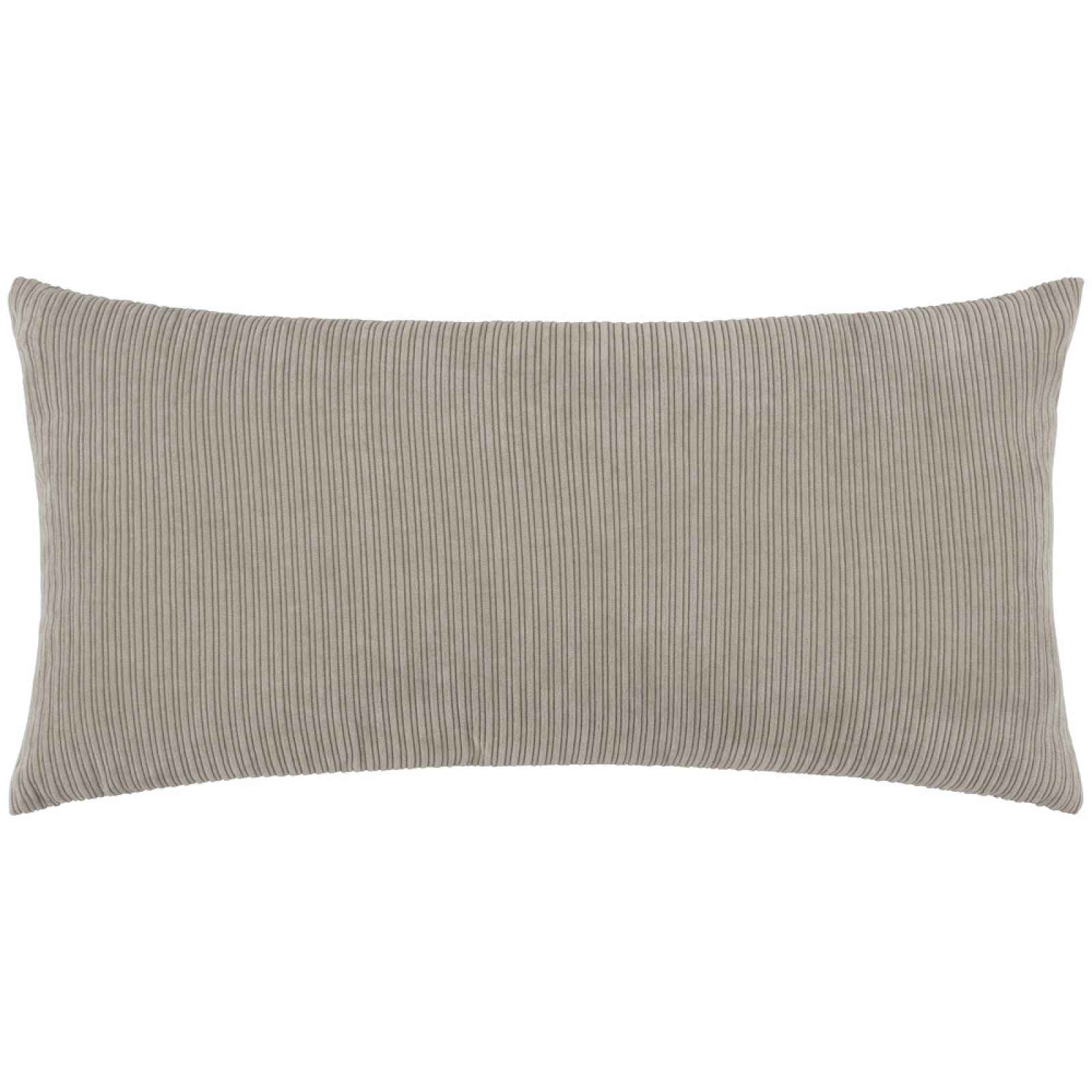 Dekorační Polštář Corinna, 30/60cm, Šedá