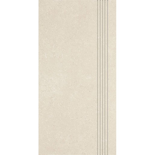 Schodovka Rako Base R světle béžová 30x60 cm mat DCPSE431.1