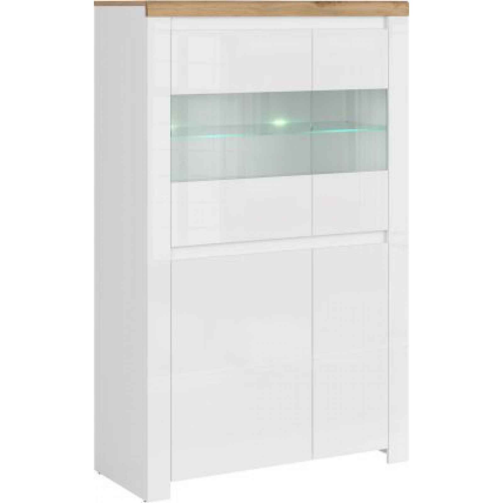 Vitrína Decoroom 2D2W
