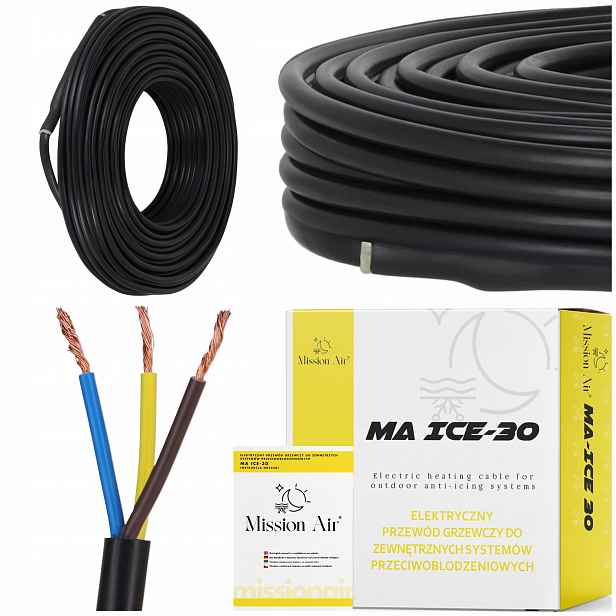 Topný Kabel Proti Námraze ICE-30W/M 480W 16 M