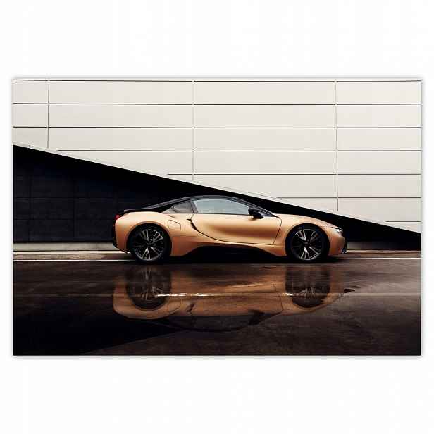 Fototapety flizelina 104x70 Zlaté Bmw Auto