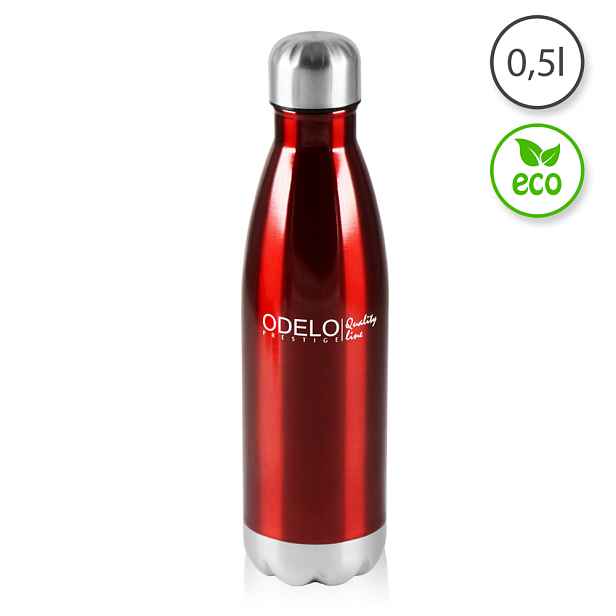 ODELO OD1075 Termoláhev 0,5L Prestige, červená