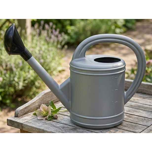 Konev na zalévání 5 l, stříbrná