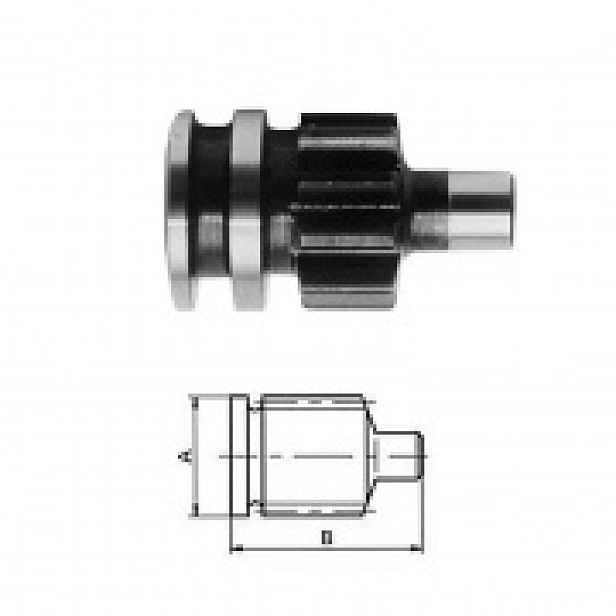 Pastorek do univerzálního sklíčidla 160 mm
