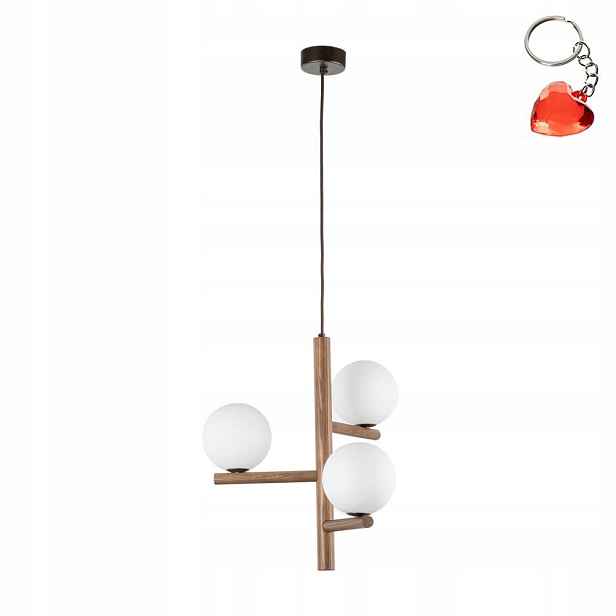 Závěsná lampa Estera Wood Ořech 10271 Tk Lighting