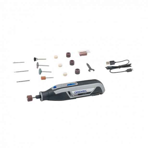DREMEL - 3,6V AKU multifunkční nástroj, s příslušenstvím a USB kabelem F0137760JA
