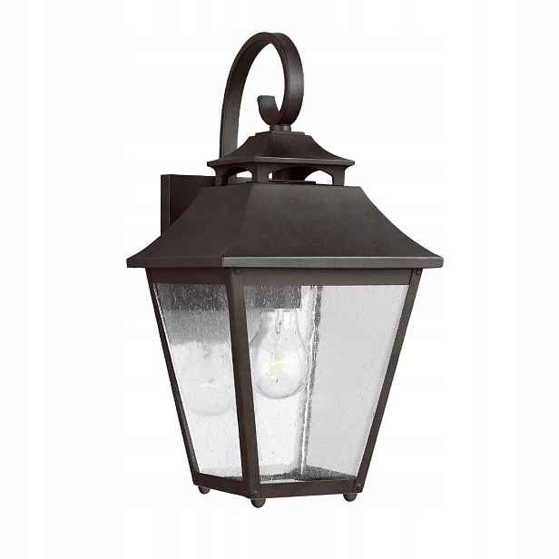Feiss Galena retro venkovní nástěnné svítidlo IP44 E27 60W hnědé