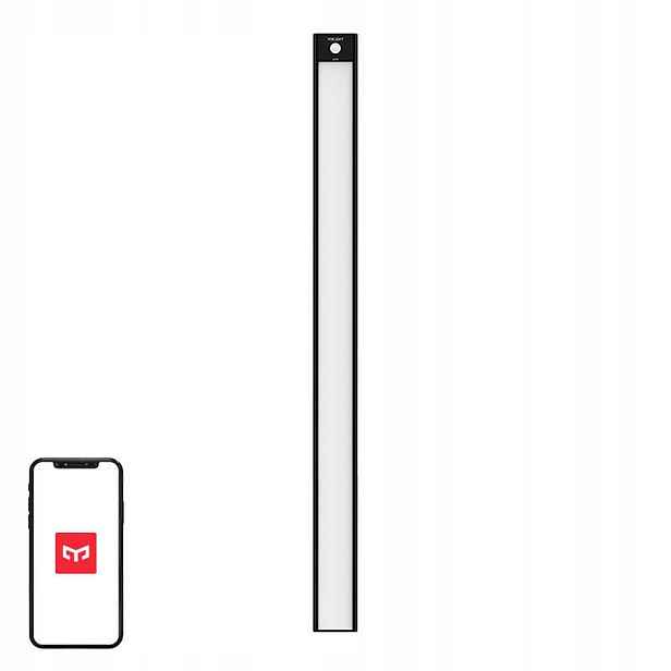 Lampa S Pohybovým Senzorem Yeelight Do Skříně 60 CM Černá 2700K