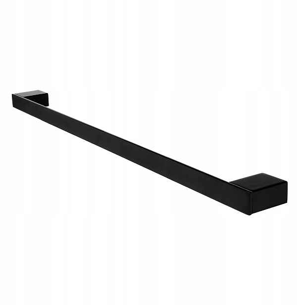 Nimco Kibo Černá černý nástěnný držák na ručníky, 63 cm Ki-14061-90_