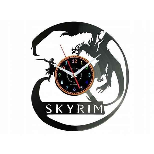 The Elder Scrolls V Nápad na Dárek Nástěnná Dekorace z vinylové desky