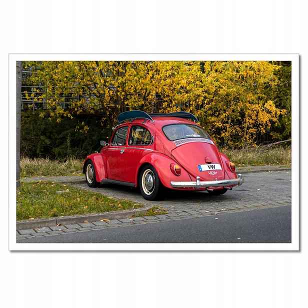Plakáty v rámu 60x40 Garbus Volkswagen Vw Auto
