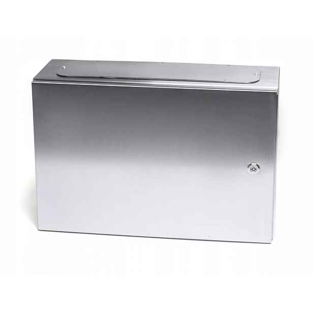 Elektrická nerezová skříňka IP65 300x200x150 mm hermetická RH-321-SS