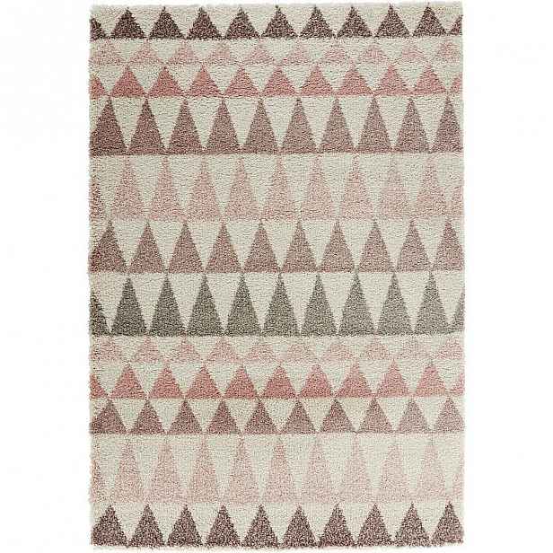 Krémovorůžový koberec Mint Rugs Allure Rose, 160 x 230 cm