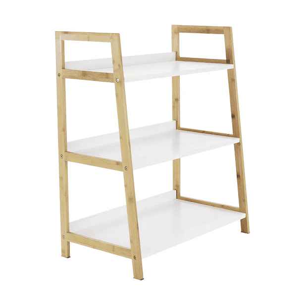 Tempo Kondela Regál Koen TYP 1 - bílá/přírodní