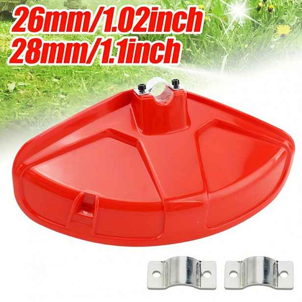 TEMU Ochrana proti pletí, ochrana křovinořezu, ochrana okrajového sekačky 26 mm / 28 mm univerzální červená plastová krytka proti prachu pro sekačky