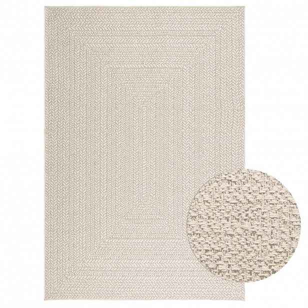 vidaXL Koberec ZIZUR krémová 140x200cm jutový vzhled interiér exteriér