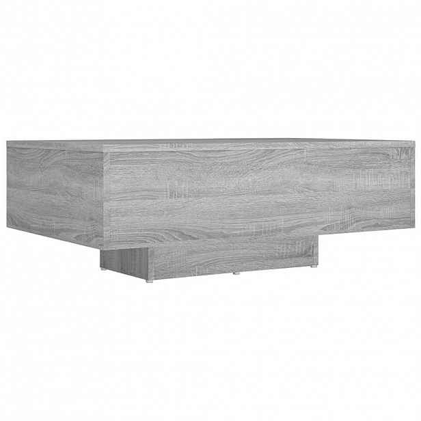 vidaXL Konferenční stolek šedý sonoma 85 x 55 x 31 cm kompozitní dřevo