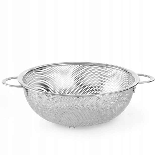 Perforovaná ocelová cedníková vana průměr 285 mm Hendi 535417