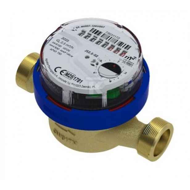 Keller Vodoměr na studenou vodu Js 3/4" DN20 Qn=4,0 m3/h 130 mm