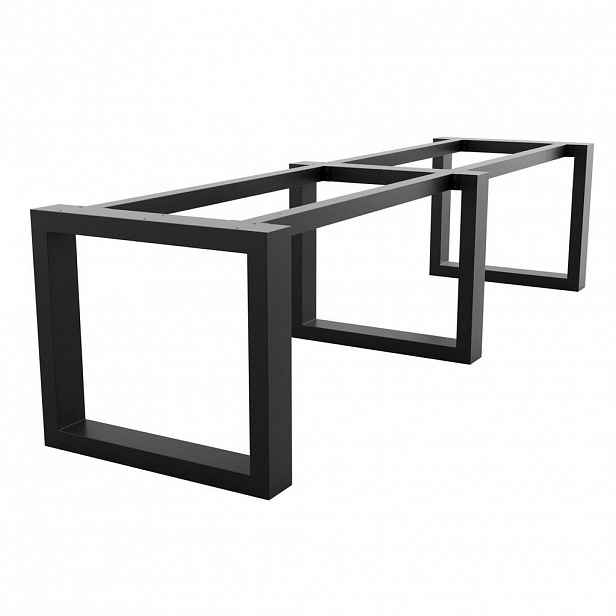 Metalo Pro KOVOVÉ NOHY KE STOLU Eta Extreme Long černá 340/80/72 cm