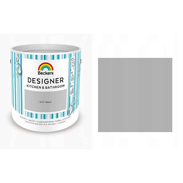 Beckers Designer Kitchen Bathroom City Walk 2,5L Barva Kuchyně Koupelna