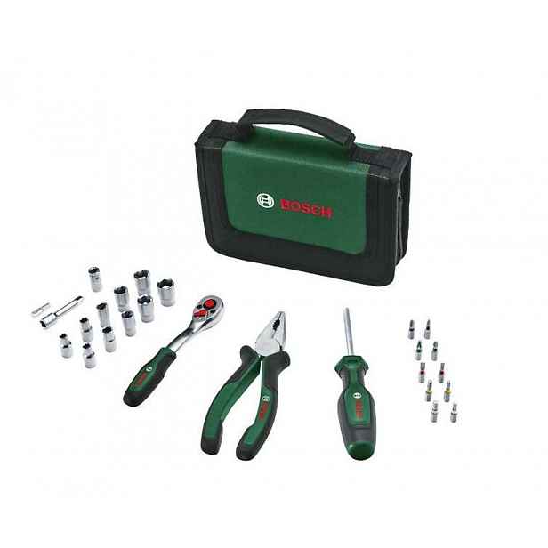 Bosch - 26dílná sada ručního nářadí 1600A02BY2