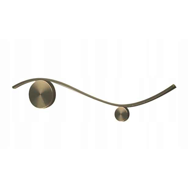 Phala Brass – velké moderní Led nástěnné svítidlo 80 cm