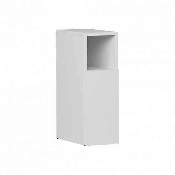 Vicco NOČNÍ STOLEK Enton Bílá 20 x 59.5 cm s 1 dveřmi