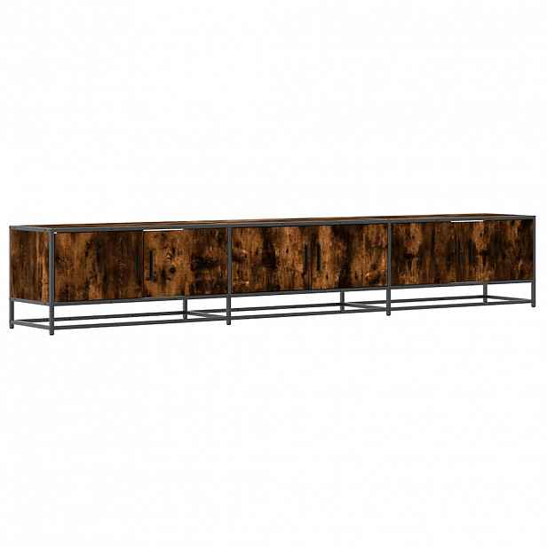 vidaXL TV skříňka kouřový dub 240 x 35 x 41 cm kompozitní dřevo