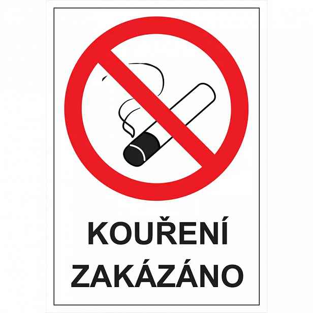Kouření zakázáno (restaurace) 210x148mm