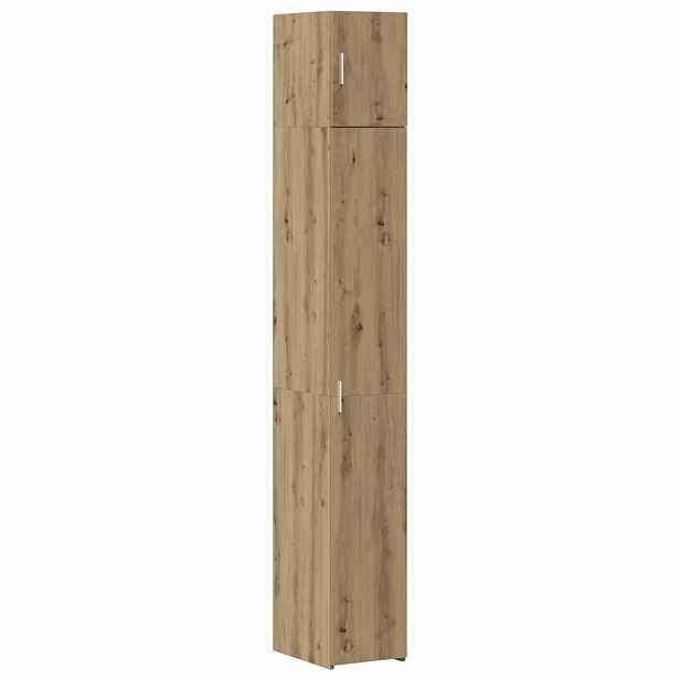 vidaXL Úložná skříň se policemi Dub artisan 30 x 42,5 x 225 cm