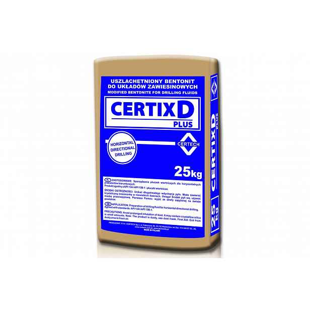 Vrtací bentonit Certix D Plus 25 kg