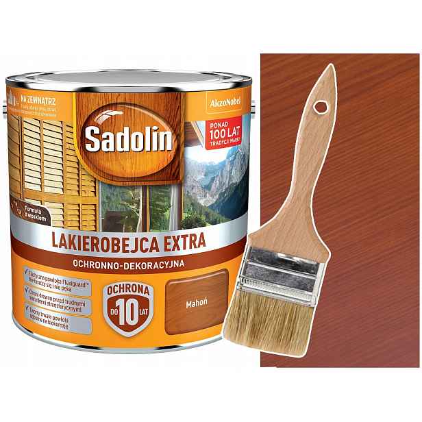 Sadolin Lakovna na dřevo Extra Mahagon 2,5L