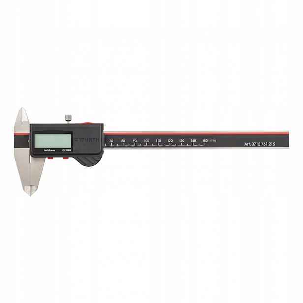 Digitální elektronické posuvné měřítko Nonius 150 mm Wurth