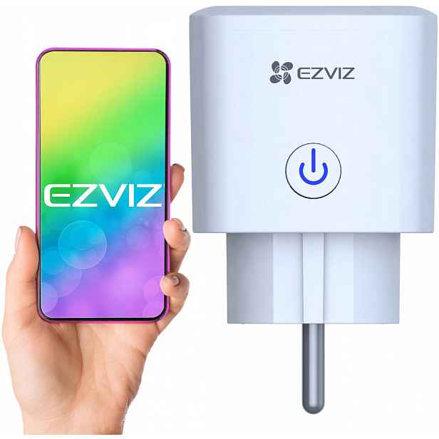 Inteligentní Zástrčka Ezviz T30-10B S Dálkovým Ovládáním