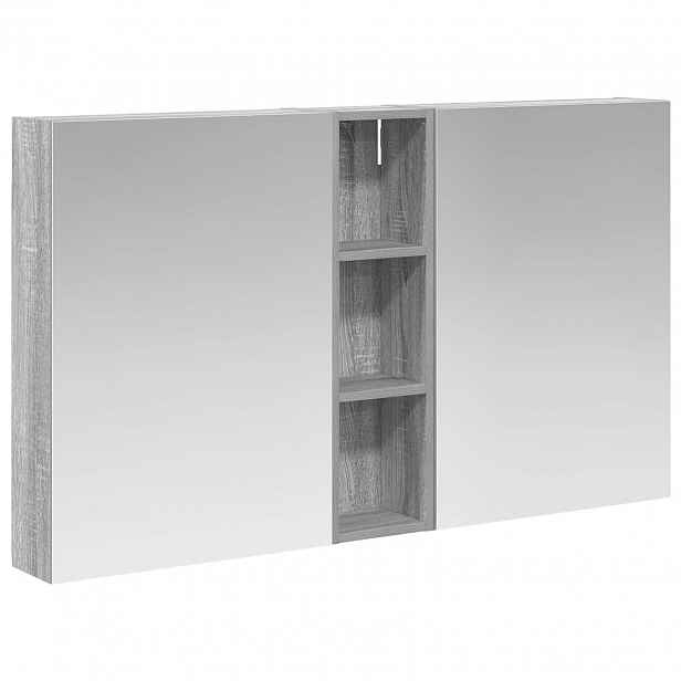 vidaXL Sada koupelnových skříněk 3 ks 120 x 14,5 x 70 cm