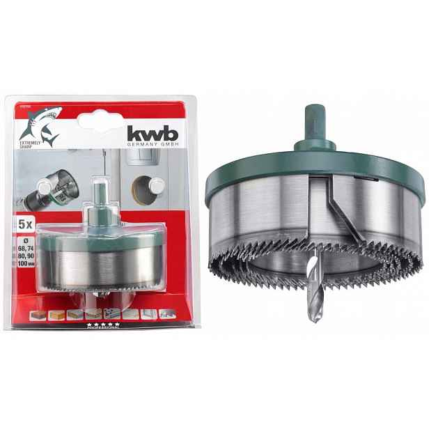 Einhell Sada Děrovaček 5 Ks 68-100 MM 49499700 Kwb