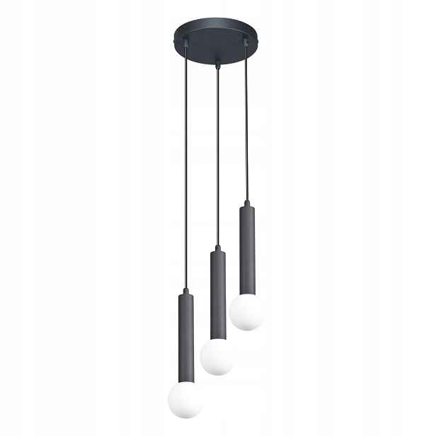 Italux Stropní Svítidlo Filano 3xG9 Černá/bílá 150 cm 5W Moderní