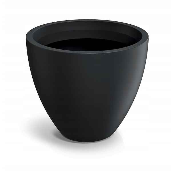 Květináč Ethick TMOO48 Molio round 47 cm 44 l černý pure black